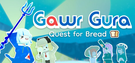 Gawr Gura: Quest for Bread - similar game to Petal Runner by Kenny Park