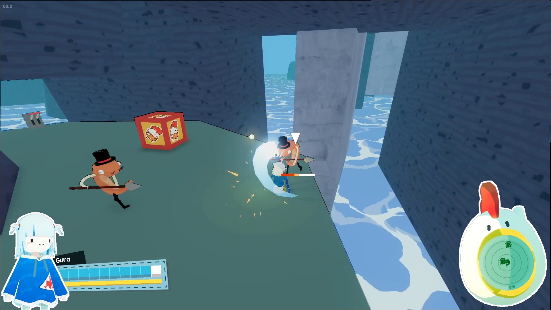 Скриншот игры Gawr Gura: Quest for Bread - 1