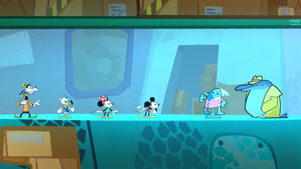 Скриншот из Disney Illusion Island Starring Mickey & Friends