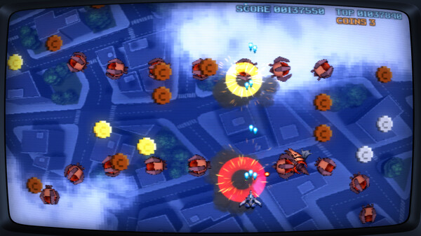 Screenshot z Captain Firehawk and the Laser Love Situation Screenshot z Captain Firehawk and the Laser Love Situation