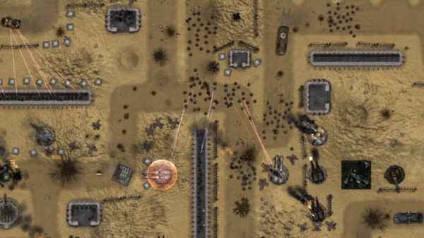 Screenshot z Gratuitous Tank Battles