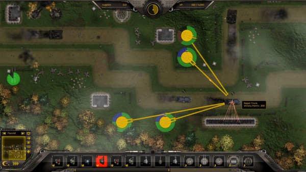 Screenshot z Gratuitous Tank Battles