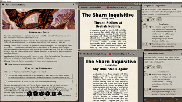 Fantasy Grounds - D&D Adventurers League EB-07 Song of the Sky