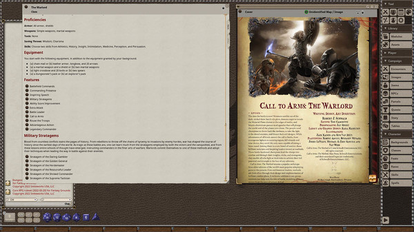 Fantasy Grounds - Call to Arms: The Warlord