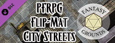 Fantasy Grounds - Pathfinder RPG - Pathfinder Flip-Map - Classic City Streets Small Capsule Image