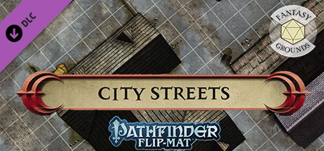 Fantasy Grounds - Pathfinder RPG - Pathfinder Flip-Map - Classic City Streets Header Image