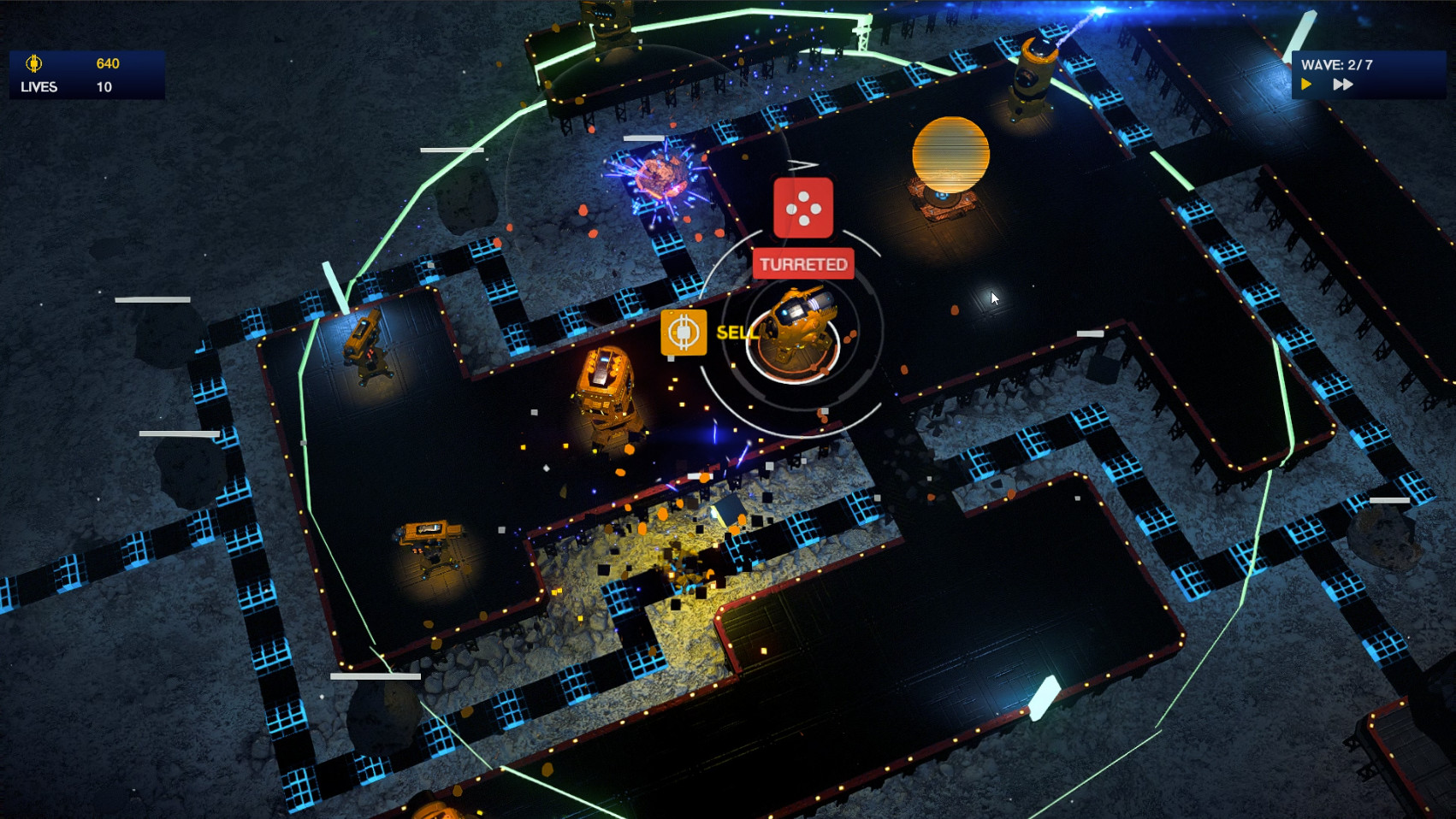 Space gold rush TD Featured Screenshot #1