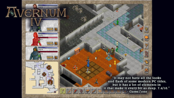 Screenshot z Avernum 4