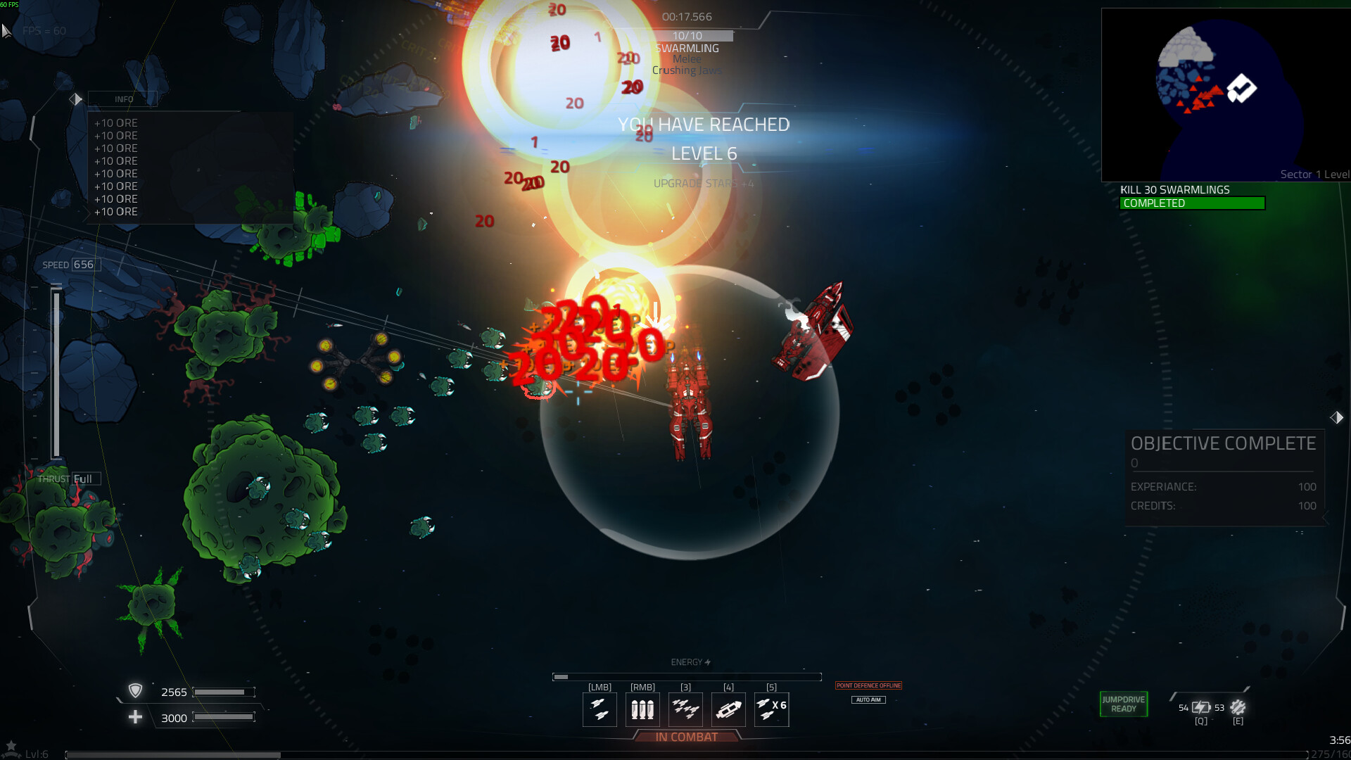 COSMIC STRIKE - The Last Sub Sector screenshot 3