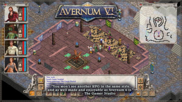 Screenshot z Avernum 6