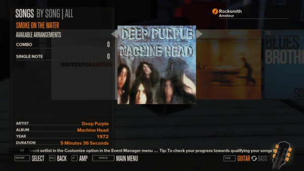 Rocksmith - Deep Purple - Smoke on the Water