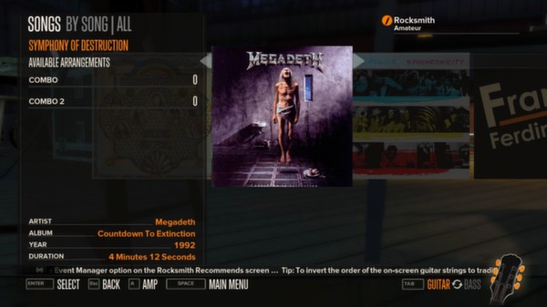 Rocksmith - Megadeth - Symphony of Destruction