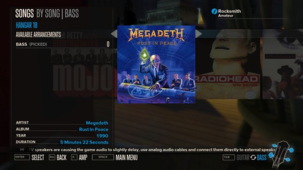 Rocksmith - Megadeth - Hangar 18