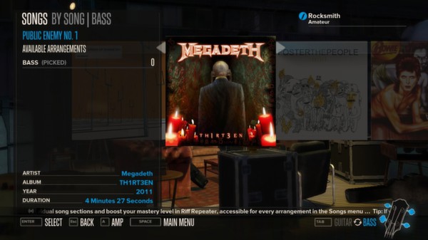 Rocksmith - Megadeth - Public Enemy No. 1