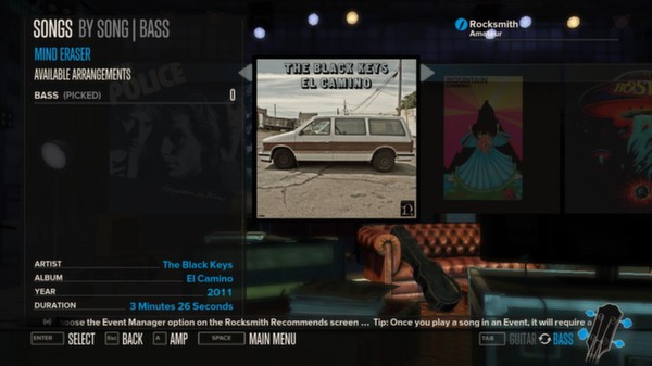 Rocksmith - The Black Keys - Mind Eraser