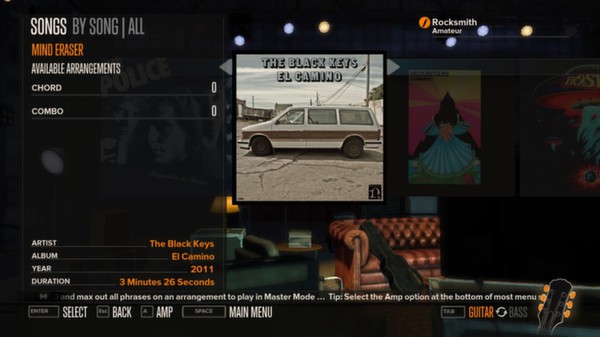 Rocksmith - The Black Keys - Mind Eraser