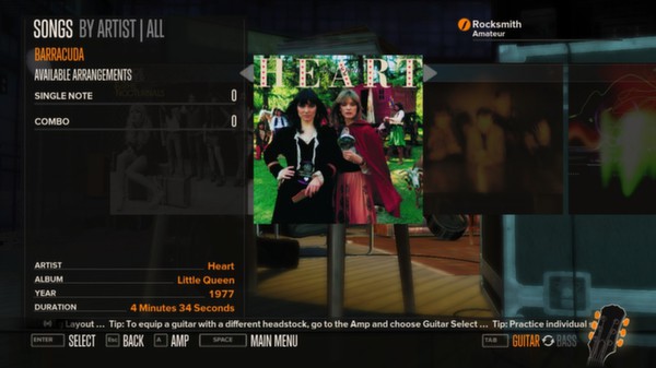 Rocksmith - Heart - Barracuda