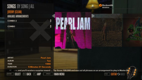 Rocksmith - Pearl Jam - Jeremy