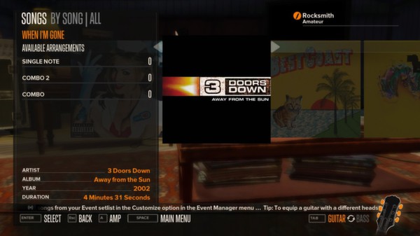Rocksmith - 3 Doors Down - When I'm Gone