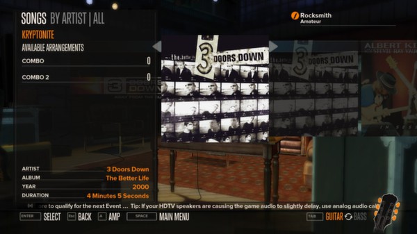 Rocksmith - 3 Doors Down - Kryptonite
