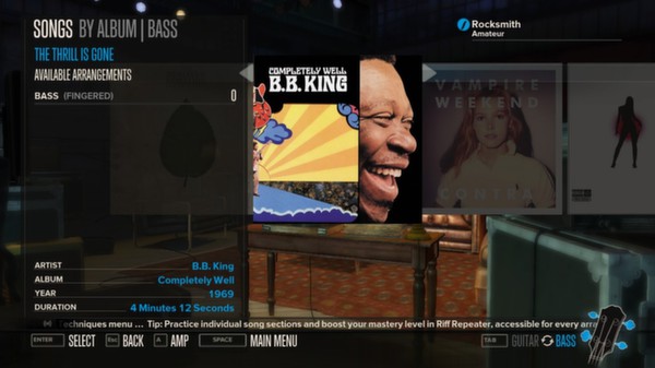 Rocksmith - B. B. King - The Thrill Is Gone