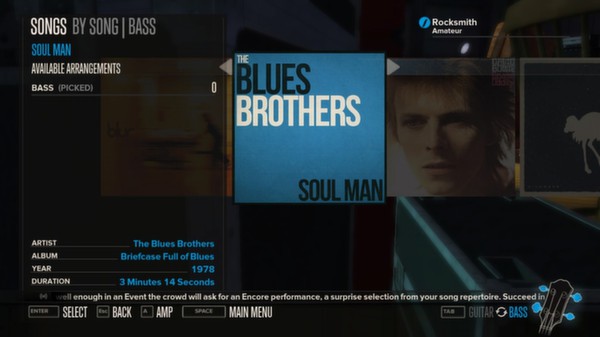 Rocksmith - The Blues Brothers Band - Soul Man