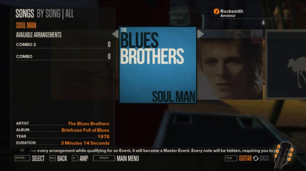 Rocksmith - The Blues Brothers Band - Soul Man