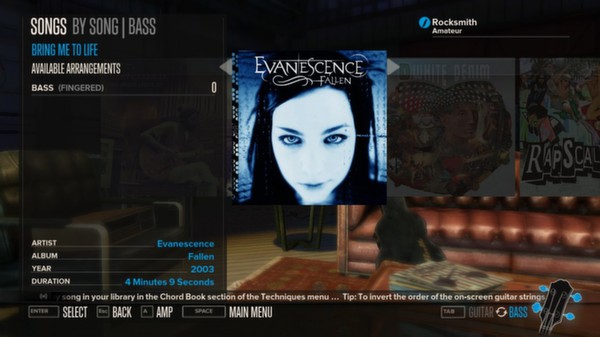 Rocksmith - Evanescence - Bring Me to Life