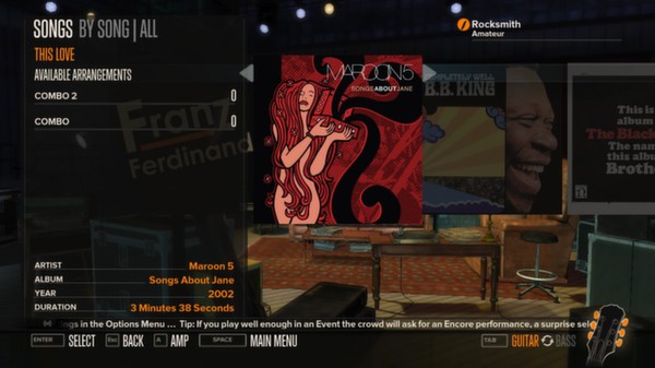 Rocksmith - Maroon 5 - This Love