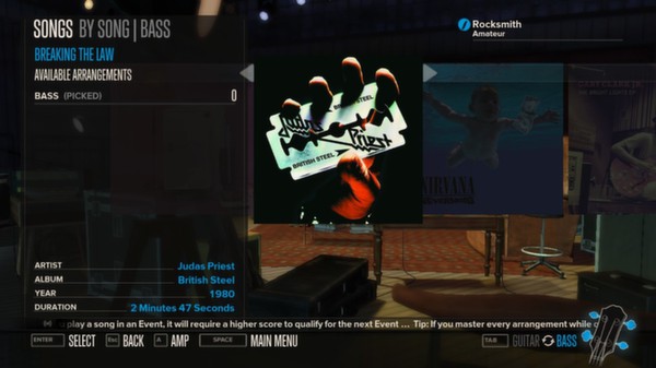 Rocksmith - Judas Priest - Breaking the Law