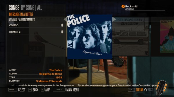 Rocksmith - The Police - Message In A Bottle