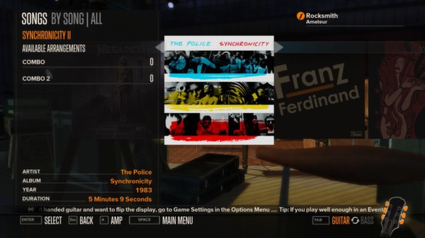 Rocksmith - The Police - Synchronicity II