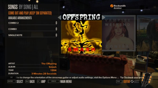 Rocksmith - The Offspring - Come Out and Play