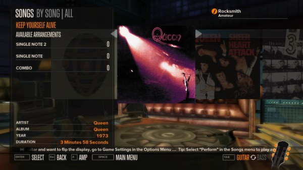 Rocksmith - Queen - Keep Yourself Alive