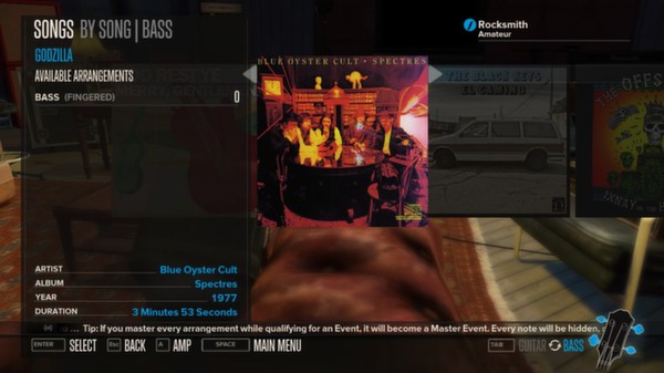 Rocksmith - Blue Oyster Cult - Godzilla