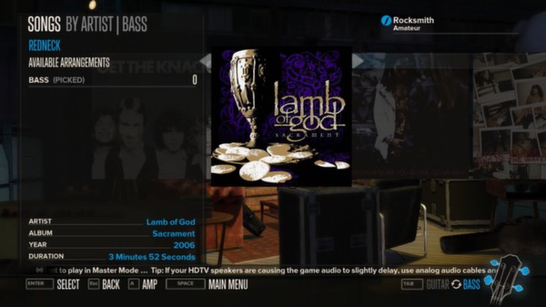 Rocksmith - Lamb of God - Redneck