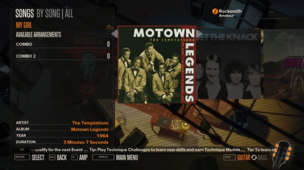 Rocksmith - The Temptations - My Girl
