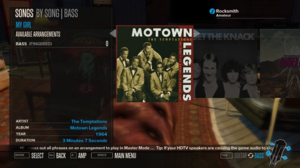 Rocksmith - The Temptations - My Girl
