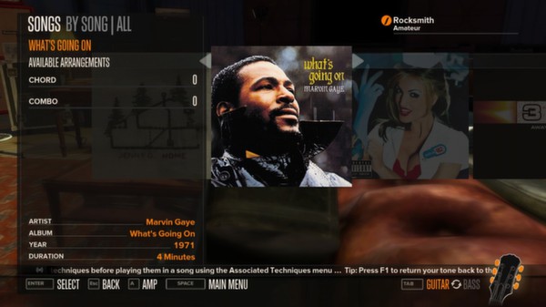 Rocksmith - Marvin Gaye - What's Going On