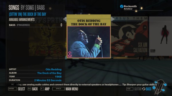 Rocksmith - Otis Redding - (Sittin' On) The Dock of the Bay