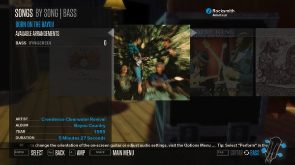 Rocksmith - Creedence Clearwater Revival - Born on the Bayou