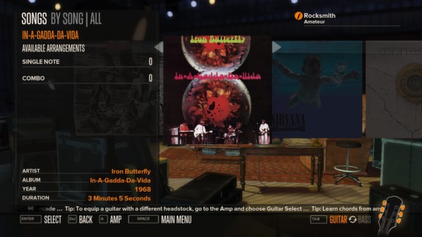 Rocksmith - Iron Butterfly - In-A-Gadda-Da-Vida