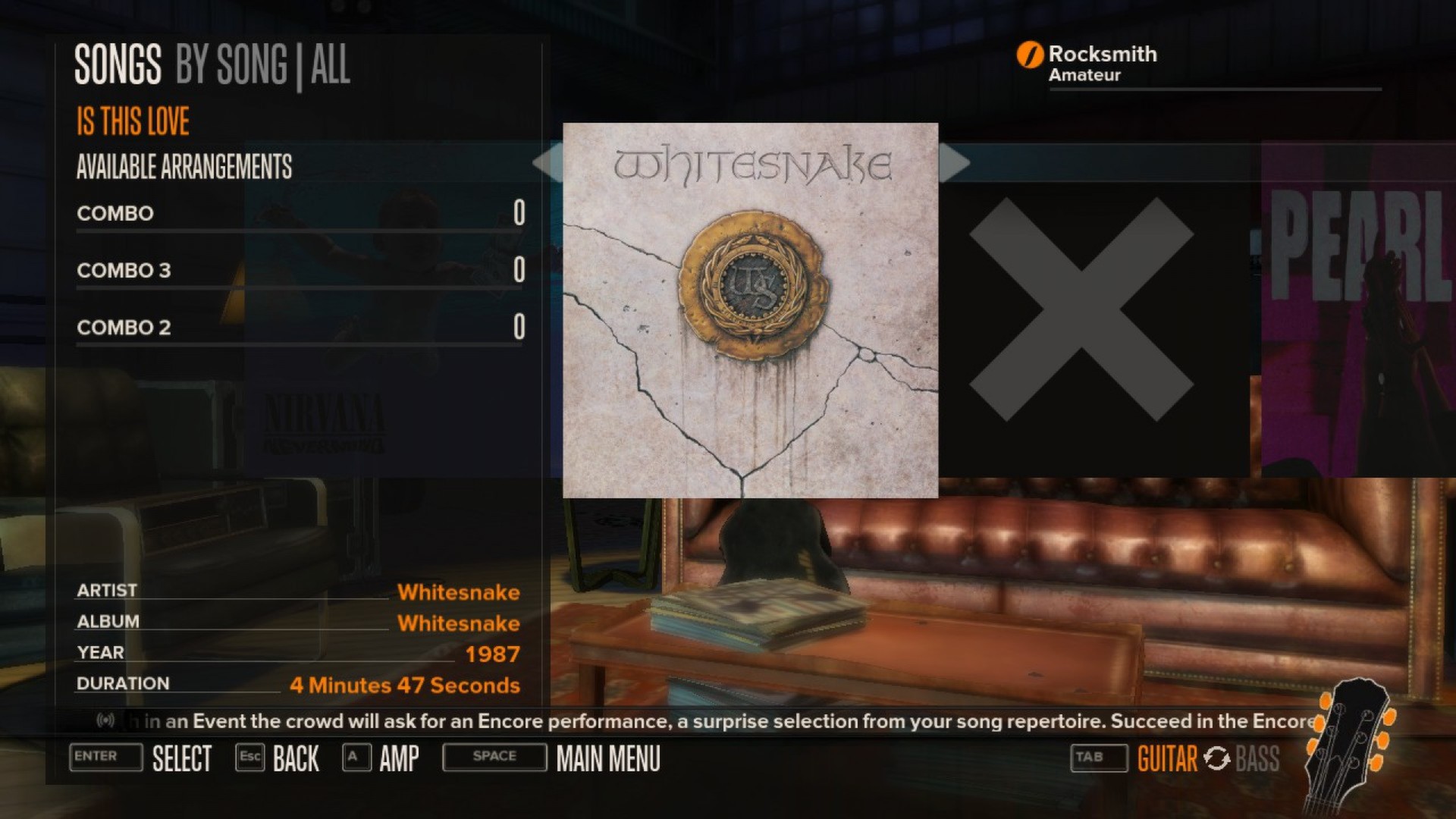 Rocksmith - Whitesnake - Is This Love Featured Screenshot #1