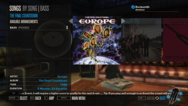 Rocksmith - Europe - The Final Countdown