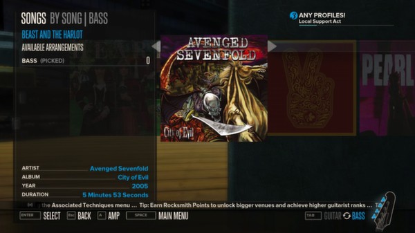 Rocksmith - Avenged Sevenfold - Beast and the Harlot