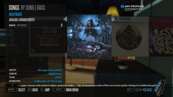 Rocksmith - Avenged Sevenfold - Nightmare