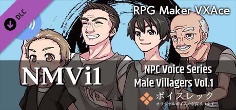 RPG Maker VX Ace - NPC Male Villagers Vol.1 banner image