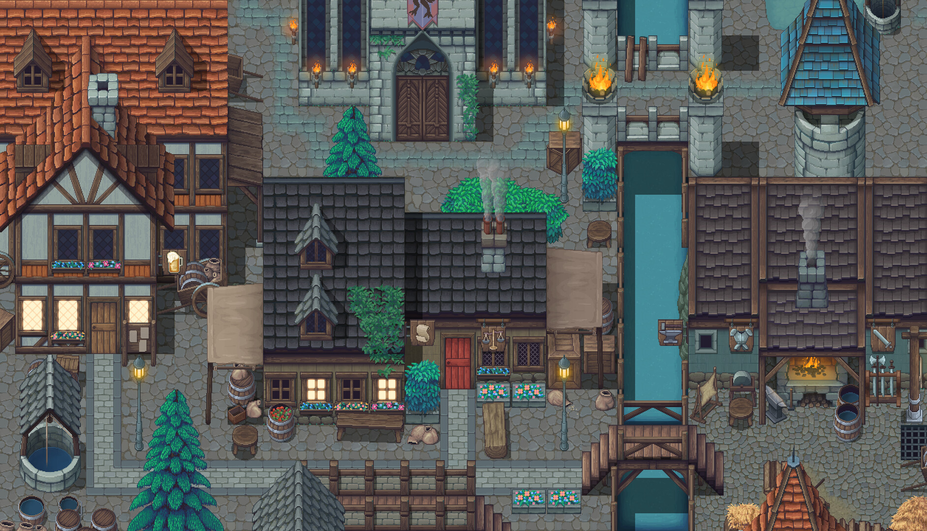 RPG Maker MV - Winlu Fantasy Tileset - Exterior Featured Screenshot #1