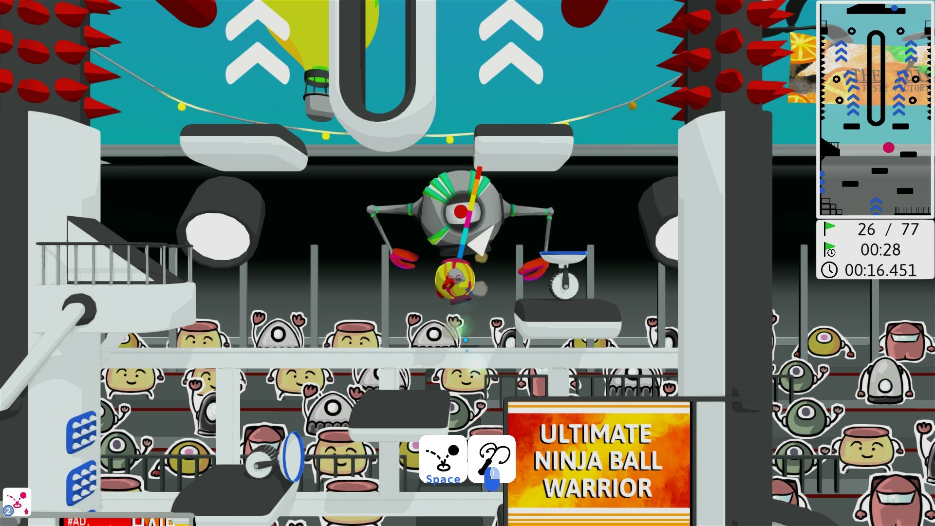 #1. ball-e (Steam) By: ball_e_dev