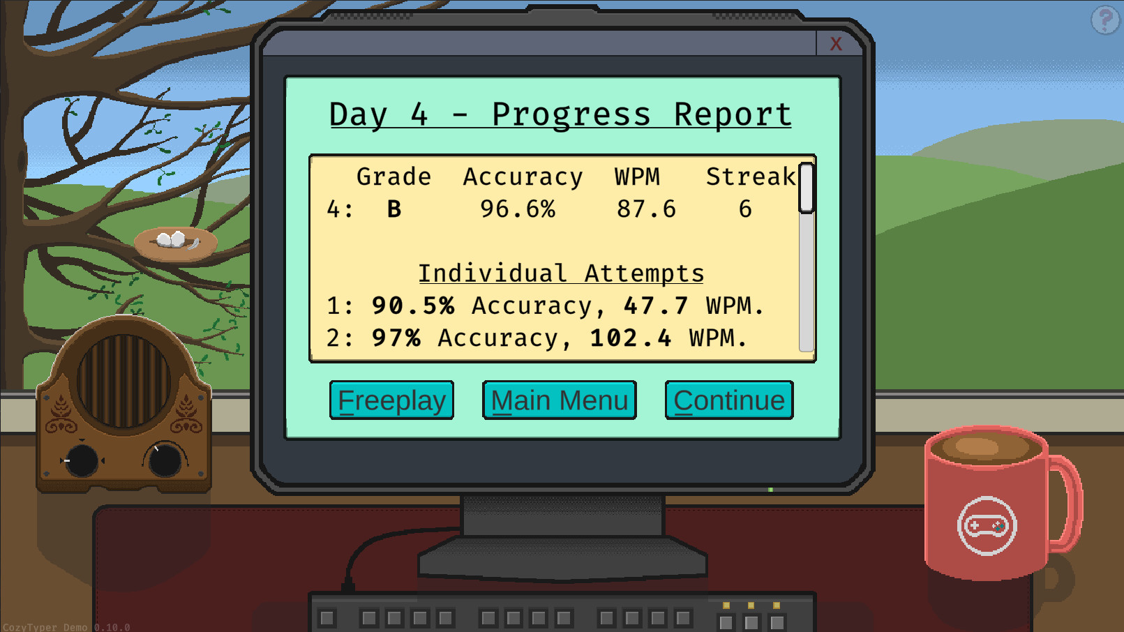 CozyTyper screenshot #4